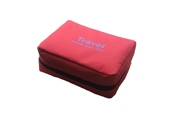 Does the alphabet toiletry bag have a waterproof function and is it suitable for use in humid environments?